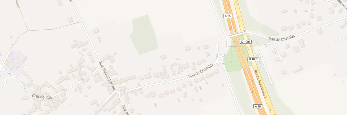 Plan du 169 Rue de Chambly à Ronquerolles