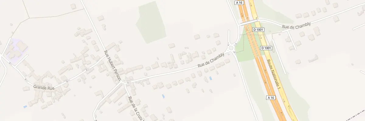Plan du 167 Rue de Chambly à Ronquerolles
