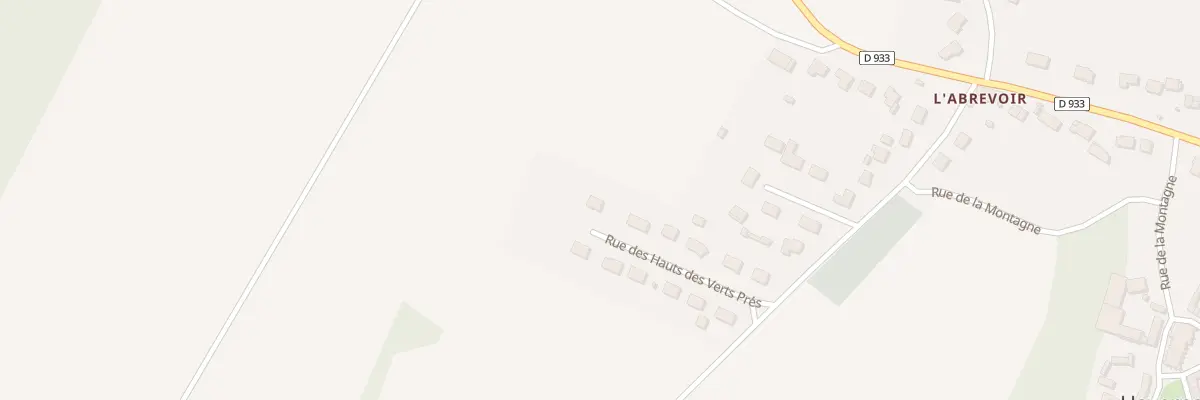 Plan du 1 Rue des Hauts des Verts Prés à Havernas