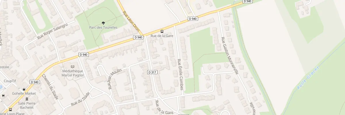 Plan du 72 Rue Émile Combes à Loon-Plage