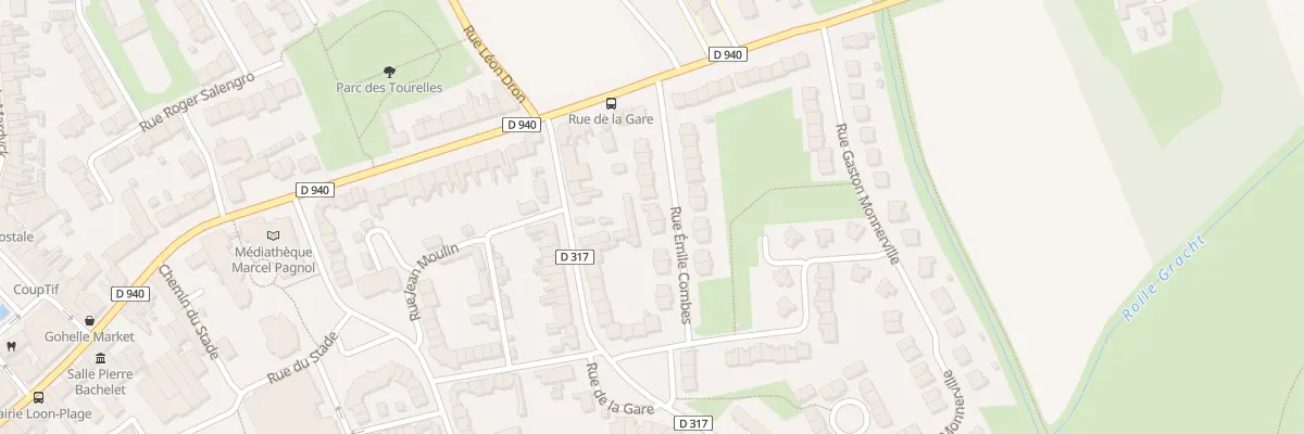 Plan du 88 Rue Émile Combes à Loon-Plage