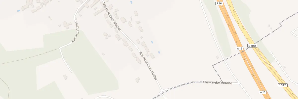 Plan du 227 Rue de la Croix Maillet à Ronquerolles