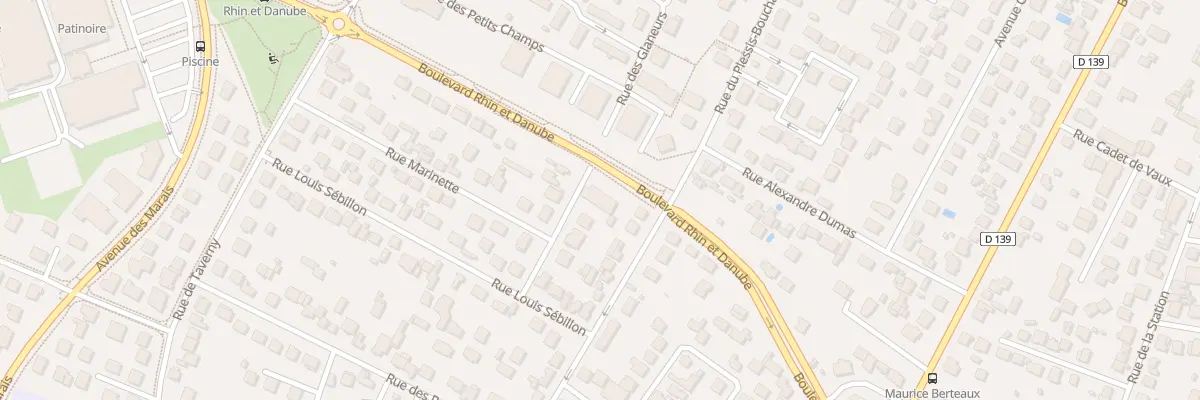 Plan du 8 Rue des Petits Champs à Franconville