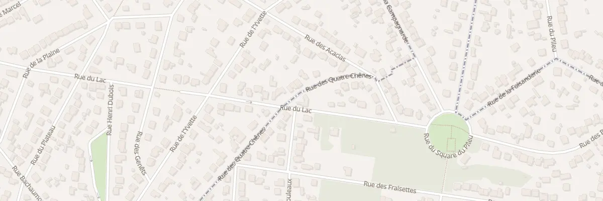 Plan du 36 Rue des 4 Chenes à Palaiseau
