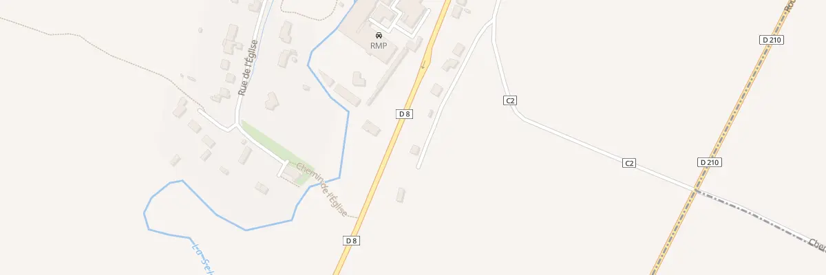 Plan du 5 Rue de la Montagne à Bacouel-sur-Selle