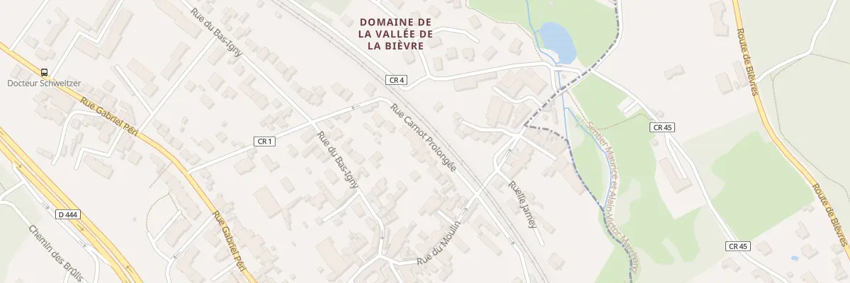 Plan du 11 Rue Carnot Prolongée à Igny