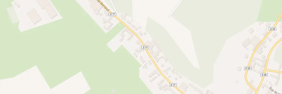 Plan du 35 Rue de Berneuil à Fieffes-Montrelet