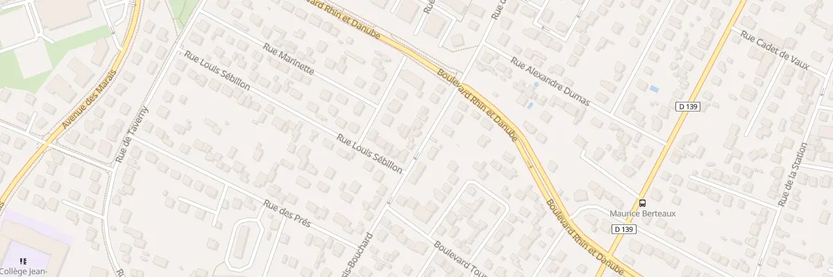 Plan du 63 Rue du Plessis Bouchard à Franconville