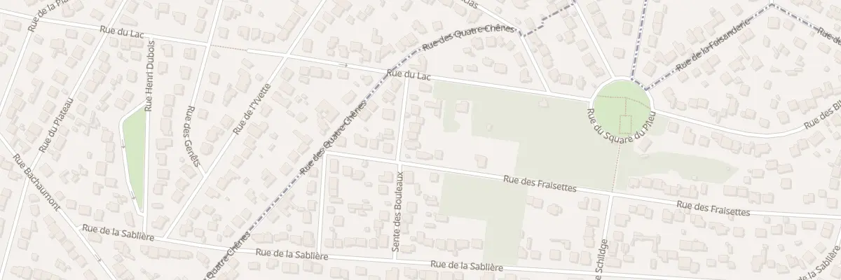 Plan du 6 Sen des Noisetiers à Palaiseau