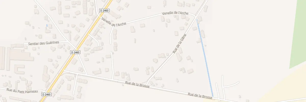 Plan du 5 Rue de la Gêne à Châteauneuf-sur-Loire