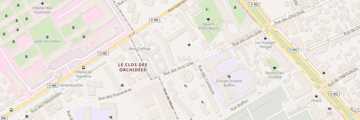 Plan du 278 Rue des Gros Grès à Colombes