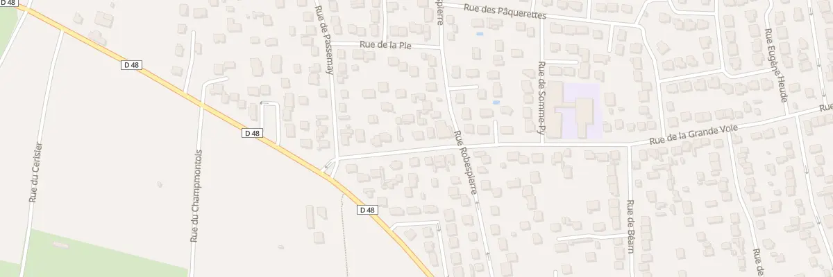 Plan du 96 Rue de la Grande Voie à Argenteuil