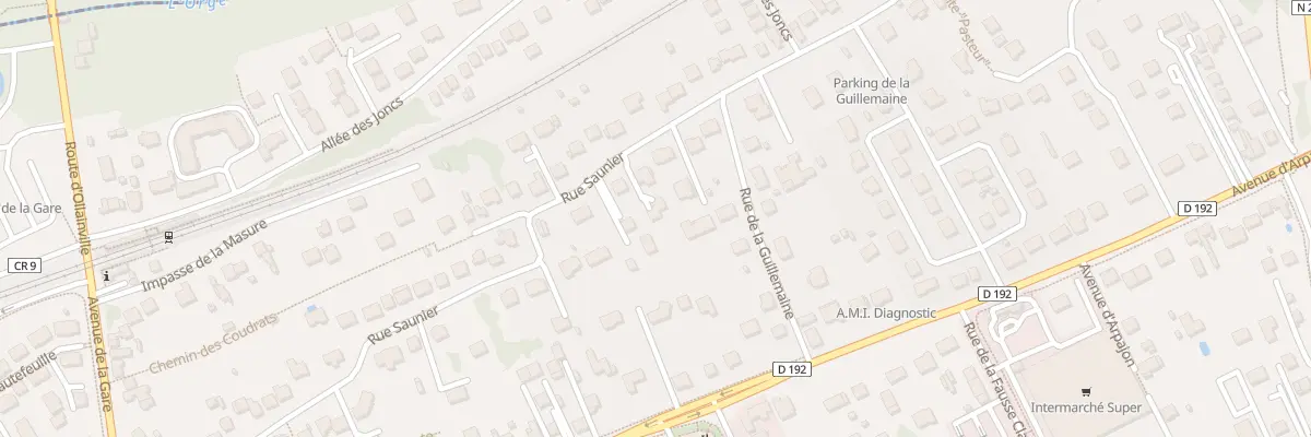 Plan du 48B Rue Saunier à Égly