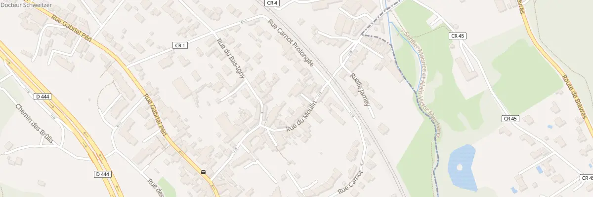 Plan du 57 Rue du Moulin à Igny