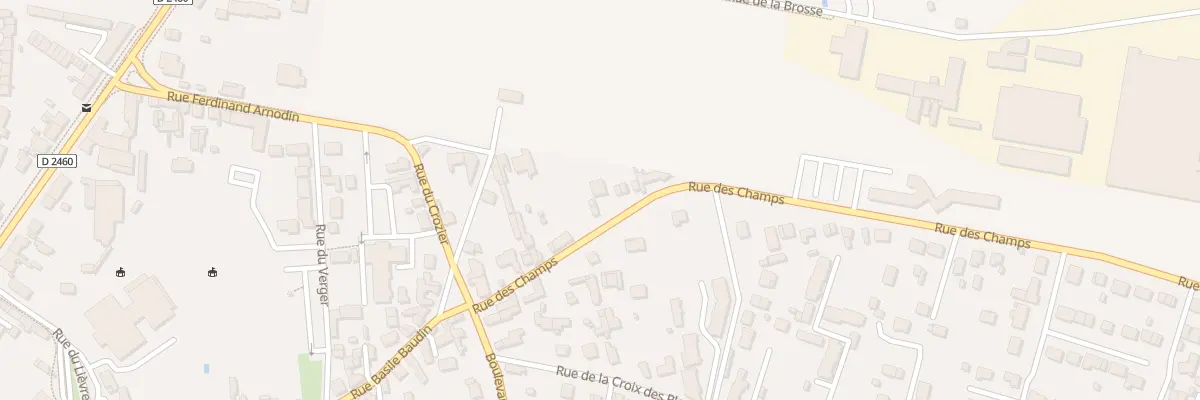 Plan du 13 Rue des Champs à Châteauneuf-sur-Loire