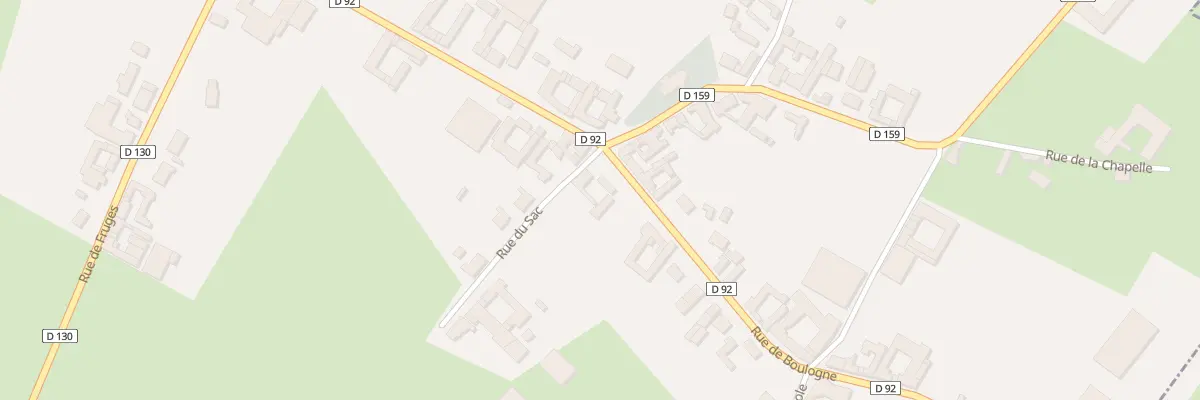 Plan du 27 Rte de Boulogne à Beaumetz-lès-Aire