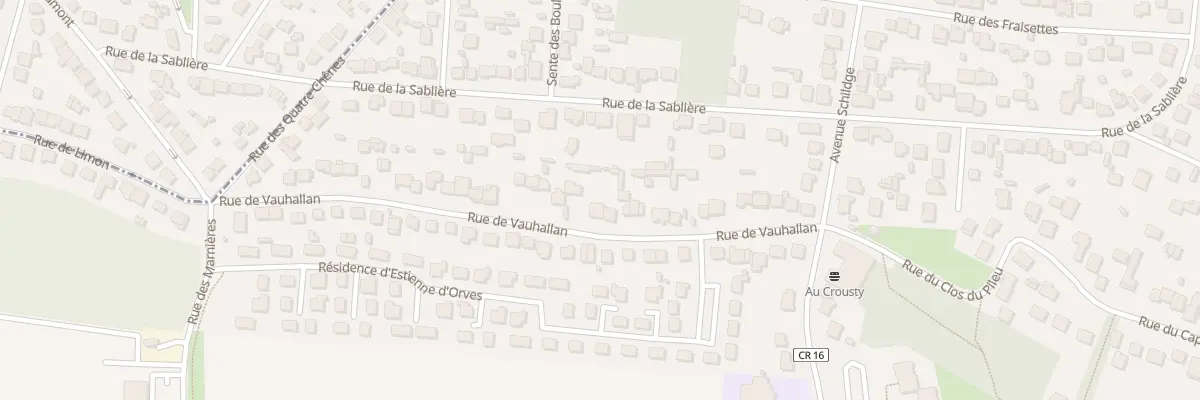 Plan du 26 Rue de Vauhallan à Palaiseau