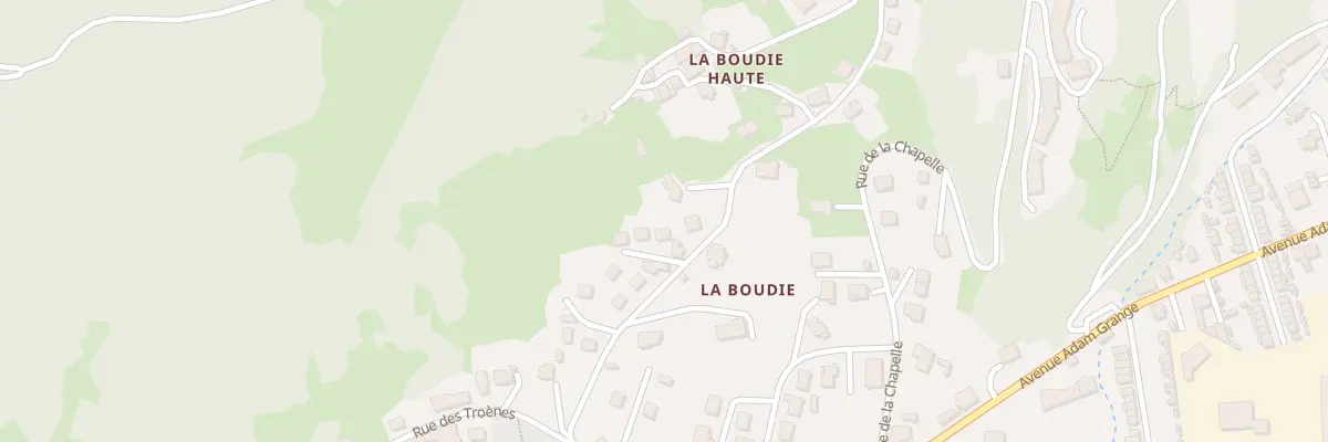Plan du 22 Rue de la Boudie Haute à Viviez