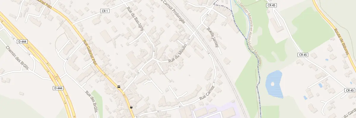 Plan du 68 Rue du Moulin à Igny