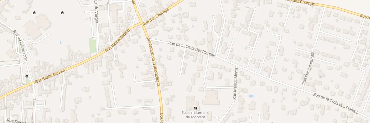 Plan du 8B Rue de la Croix des Plantes à Châteauneuf-sur-Loire