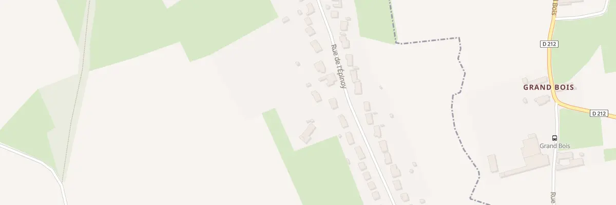 Plan du 48 Rue de l’Epinoy à Pihem