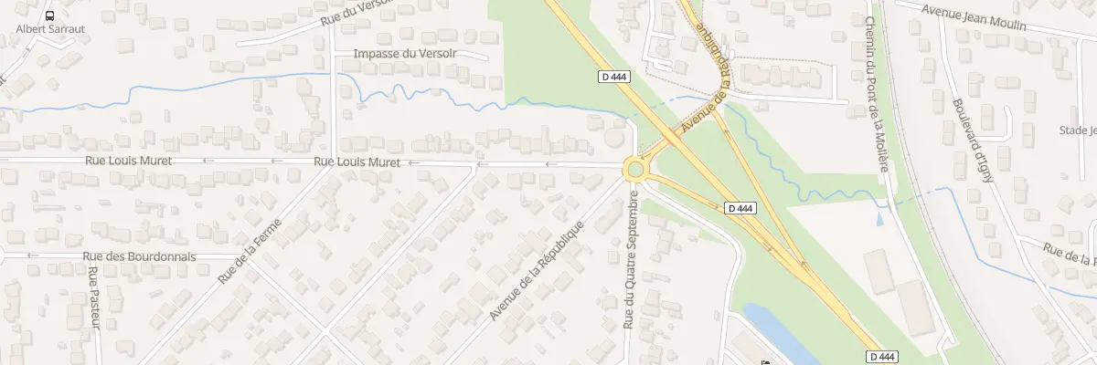 Plan du 5 Rue Louis Muret à Igny