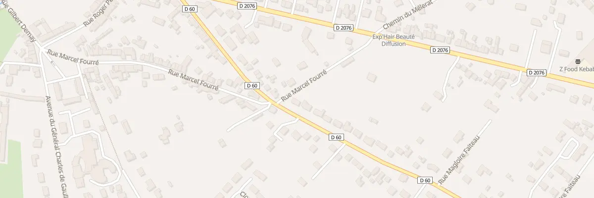 Plan du 13 Rue Magloire Faiteau à Mehun-sur-Yèvre