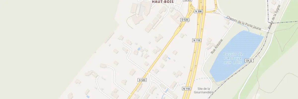 Plan du 109 Rue de Paris à Bièvres