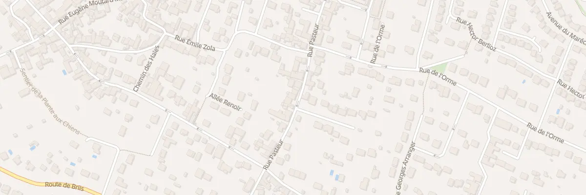 Plan du 36 Rue Pasteur à Marcoussis