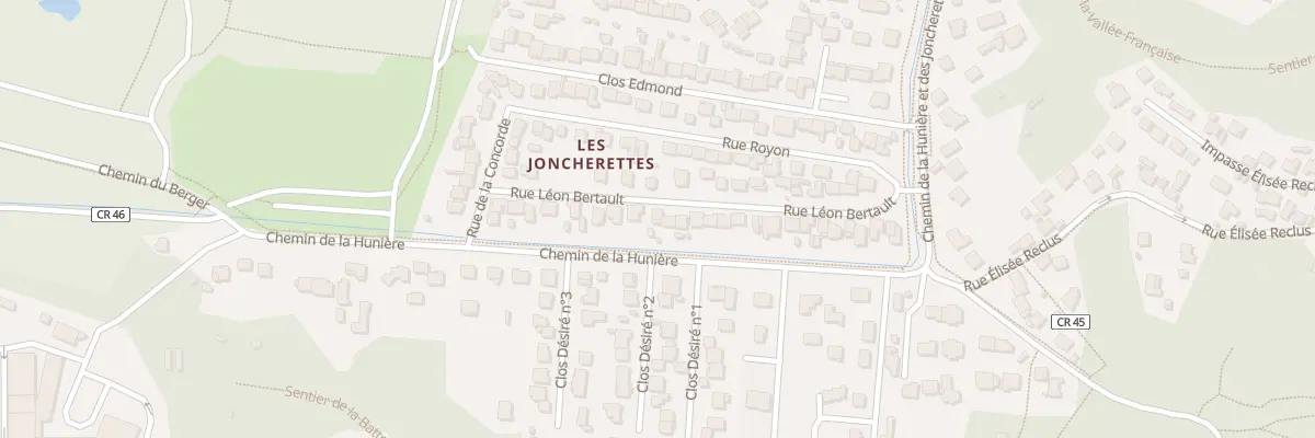 Plan du 25 Rue Léon Bertault à Palaiseau