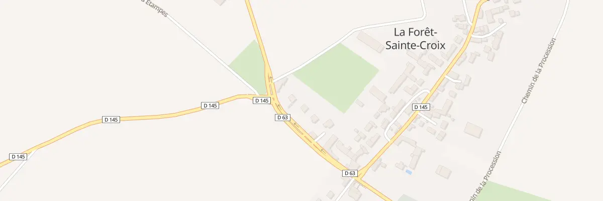 Plan du 8B Rte d’Etampes à La Forêt-Sainte-Croix