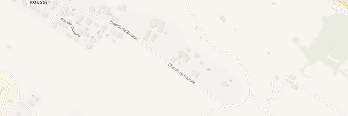 Plan du 9101 Rousset à Saint-Juéry