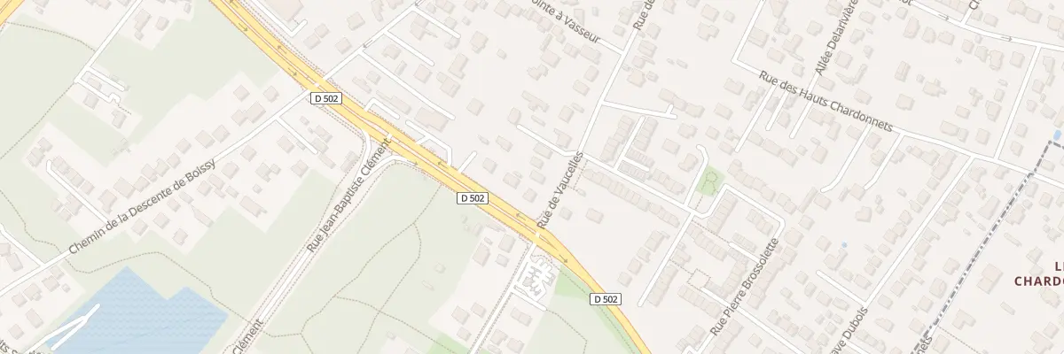 Plan du 102 Rue de Vaucelles à Taverny