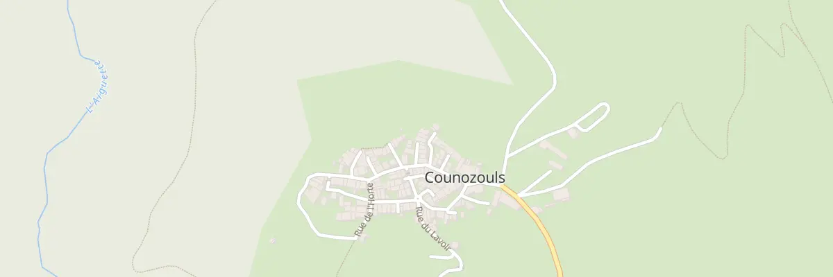 Plan du 19 Le Village à Counozouls