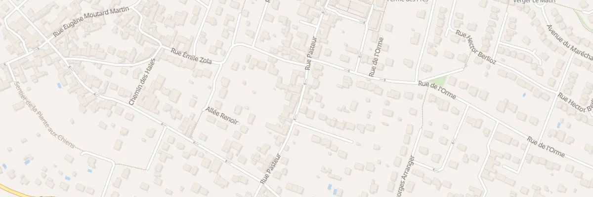 Plan du 34 Rue Pasteur à Marcoussis