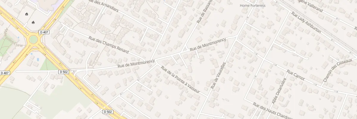 Plan du 19 Rue de Montmorency à Taverny