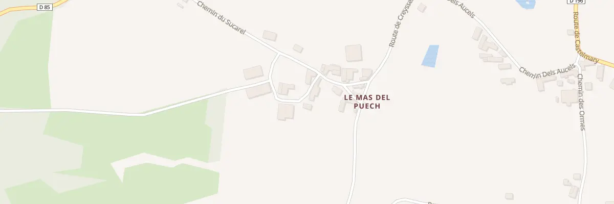 Plan du 5093 Le Mas Del Puech à Tayrac