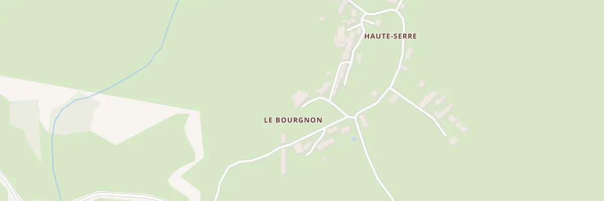Plan du 8 Le Bourgnon à Saint-Chabrais