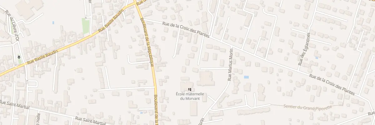 Plan du 14B Rue de la Croix des Plantes à Châteauneuf-sur-Loire