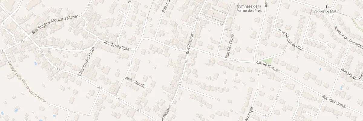 Plan du 30 Rue Pasteur à Marcoussis