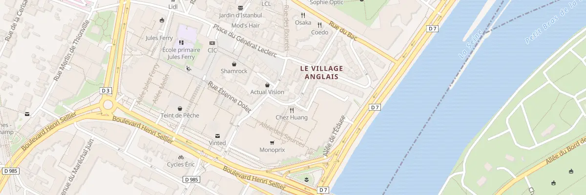 Plan du 1B Rue Diderot à Suresnes