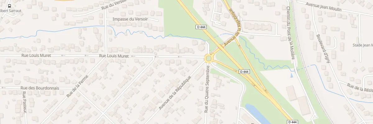 Plan du 3 Rue Louis Muret à Igny