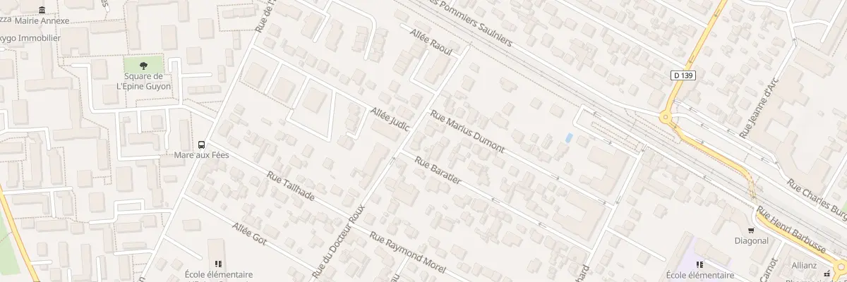 Plan du 68 Rue du Docteur Roux à Franconville