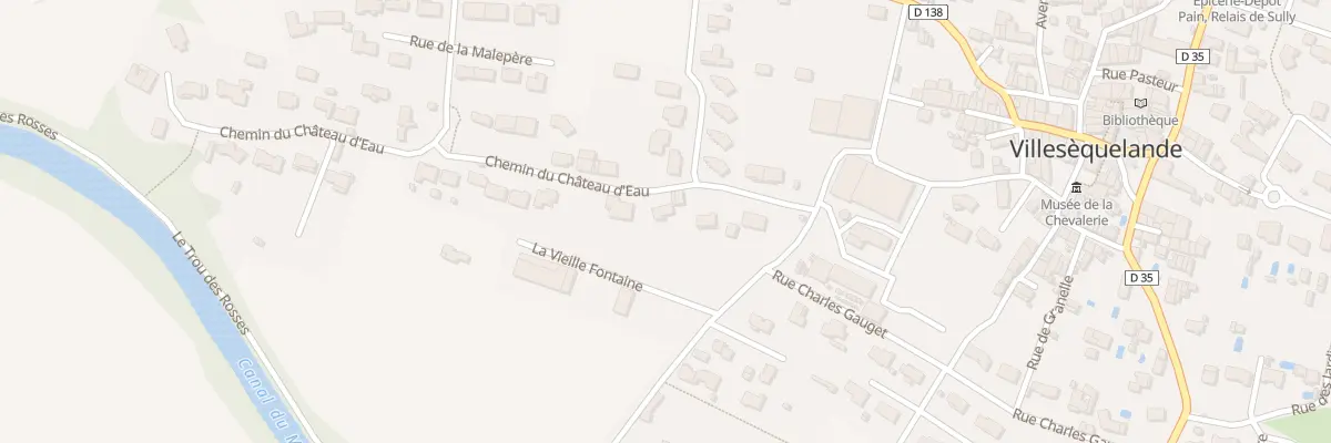 Plan du 5048 Che du Château d’Eau à Villesèquelande