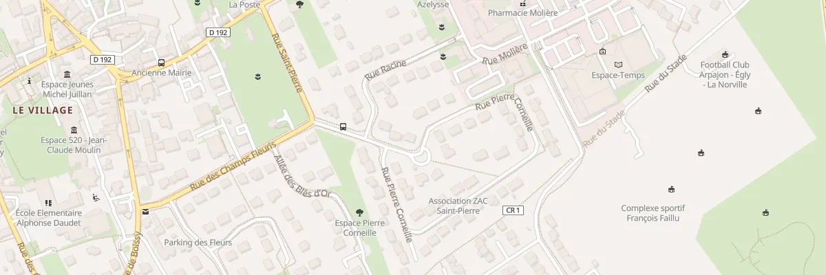 Plan du 56 Rue Pierre Corneille à Égly