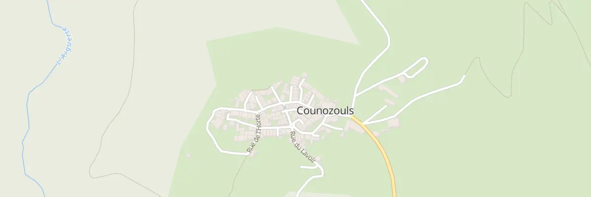 Plan du 15 Le Village à Counozouls