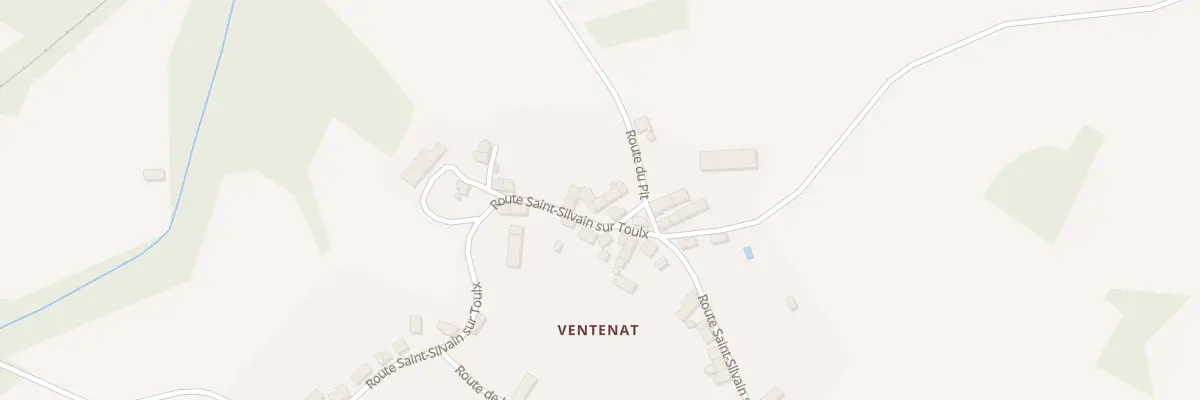Plan du 18 Rte St Silvain S Toulx Ventena à Trois-Fonds