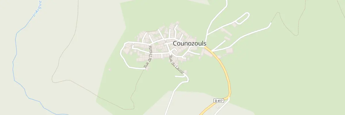 Plan du 51 Le Village à Counozouls