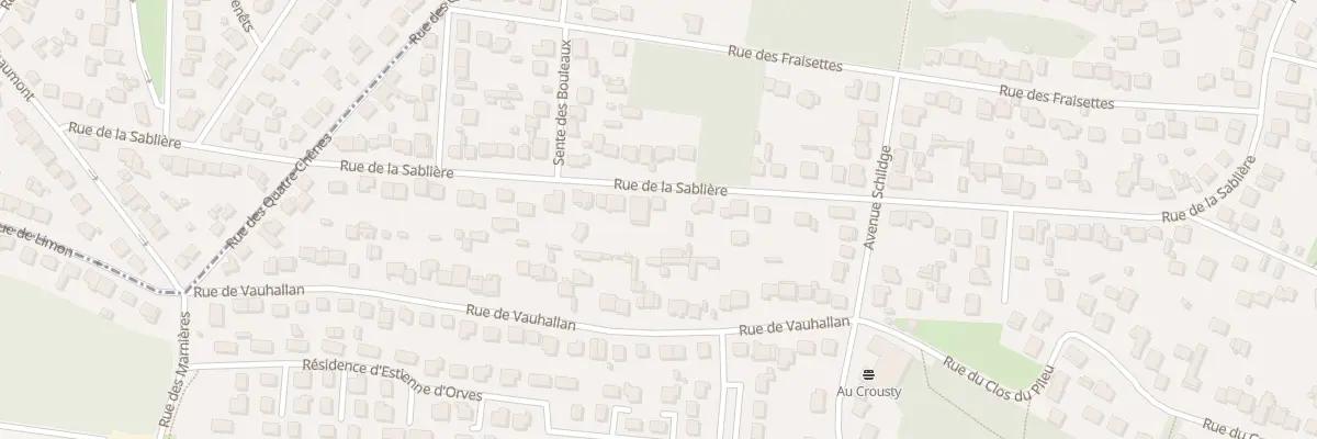 Plan du 81 Rue de la Sablière à Palaiseau