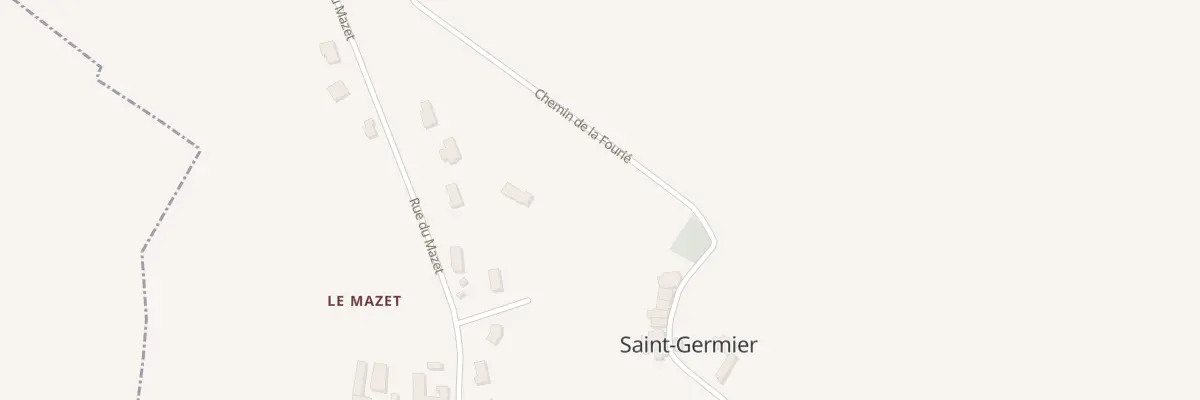 Plan du 115 Rue de La Fourié à Saint-Germier